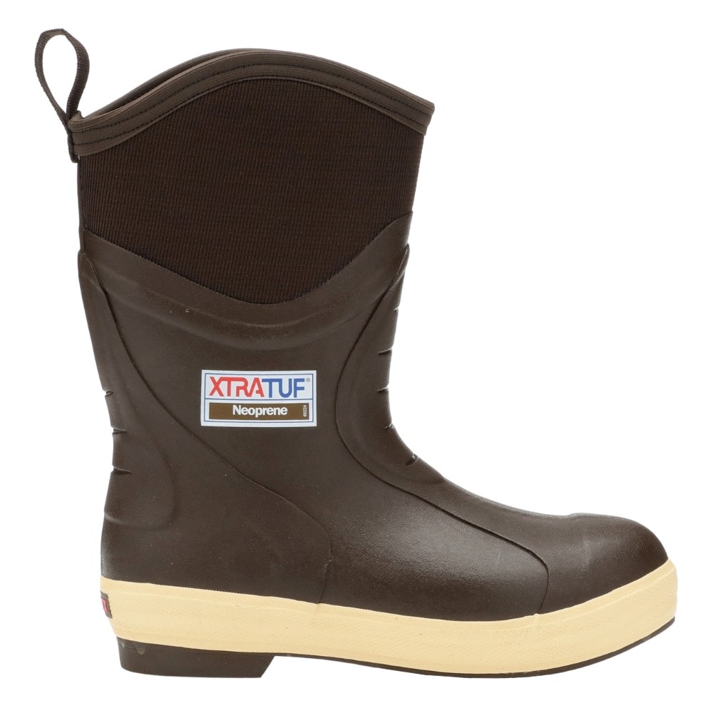 Xtratuf Elite Legacy 12 Inch Insulated Soft Toe Work  Mens Brown  22612-CTM