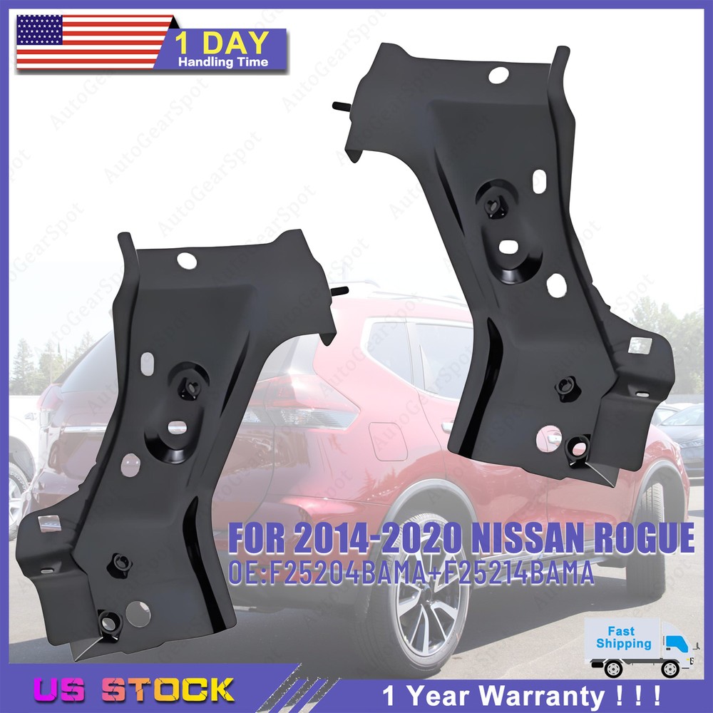 2014-2020 Nissan Rogue Radiator Support Pair LH RH F25214BAMA