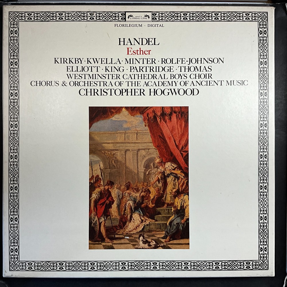 Handel, Academy Of Ancient Music, Esther, Vinyl LP Box Set, NM-image