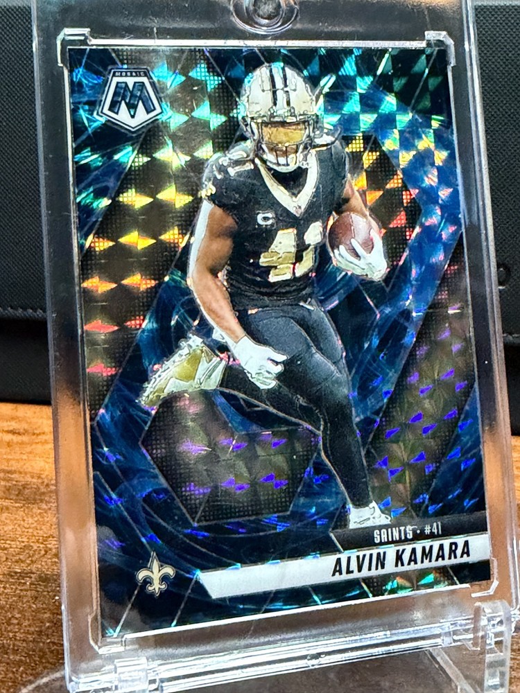 2025 Panini Mosaic Alvin Kamara GENESIS CASE HIT Card #188