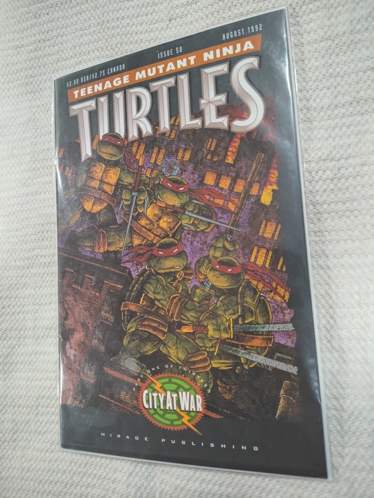 Teenage Mutant Ninja Turtles #50 (Mirage Studios August 1992)