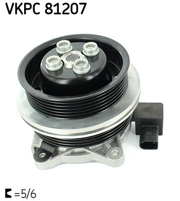 VKPC 81207 SKF water pump, engine cooling for Audi, Seat, Skoda, VW