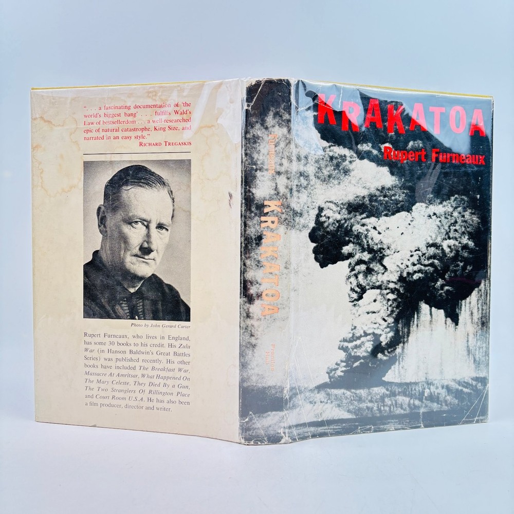 Krakatoa Rupert Furneaux 1964 First Edition Illustrated Prentice-Hall
