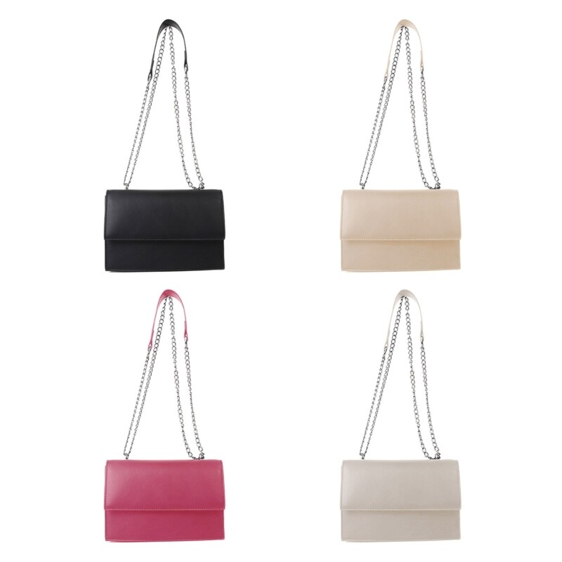 Women Shoulder Bag Casual Bag Fashion Chain Bag Chain PU Crossbody Bag