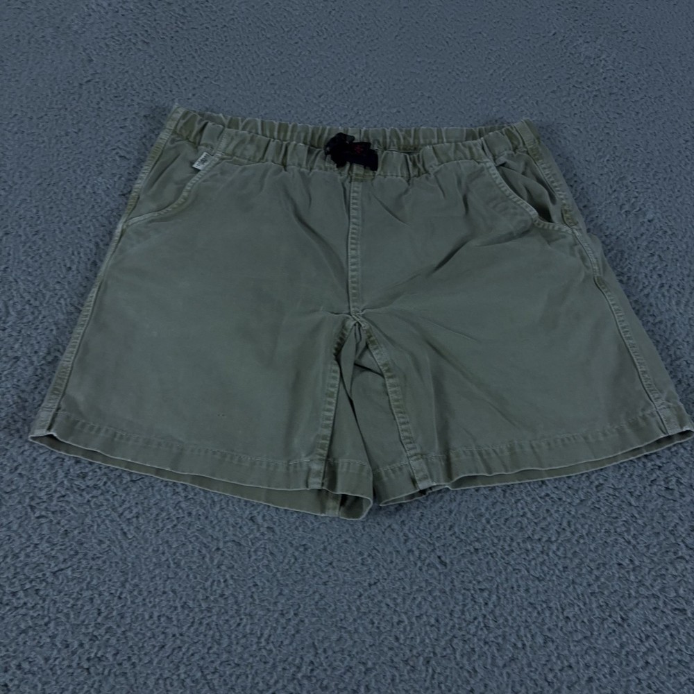 VTG Gramicci Shorts Mens S Green Khaki 7