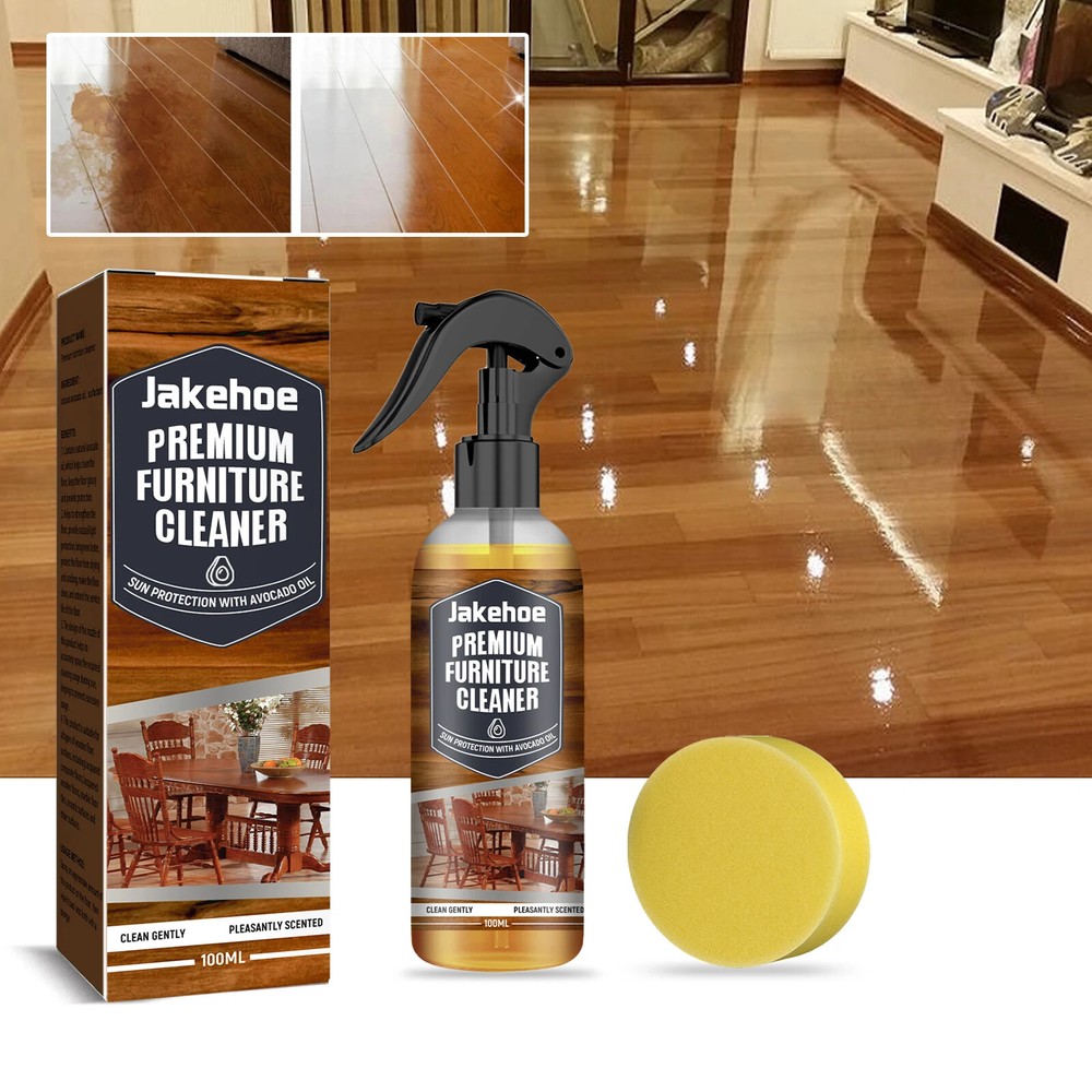 Hot Powerful Floor Cleaner for Wood & Marble - Stain Remover
