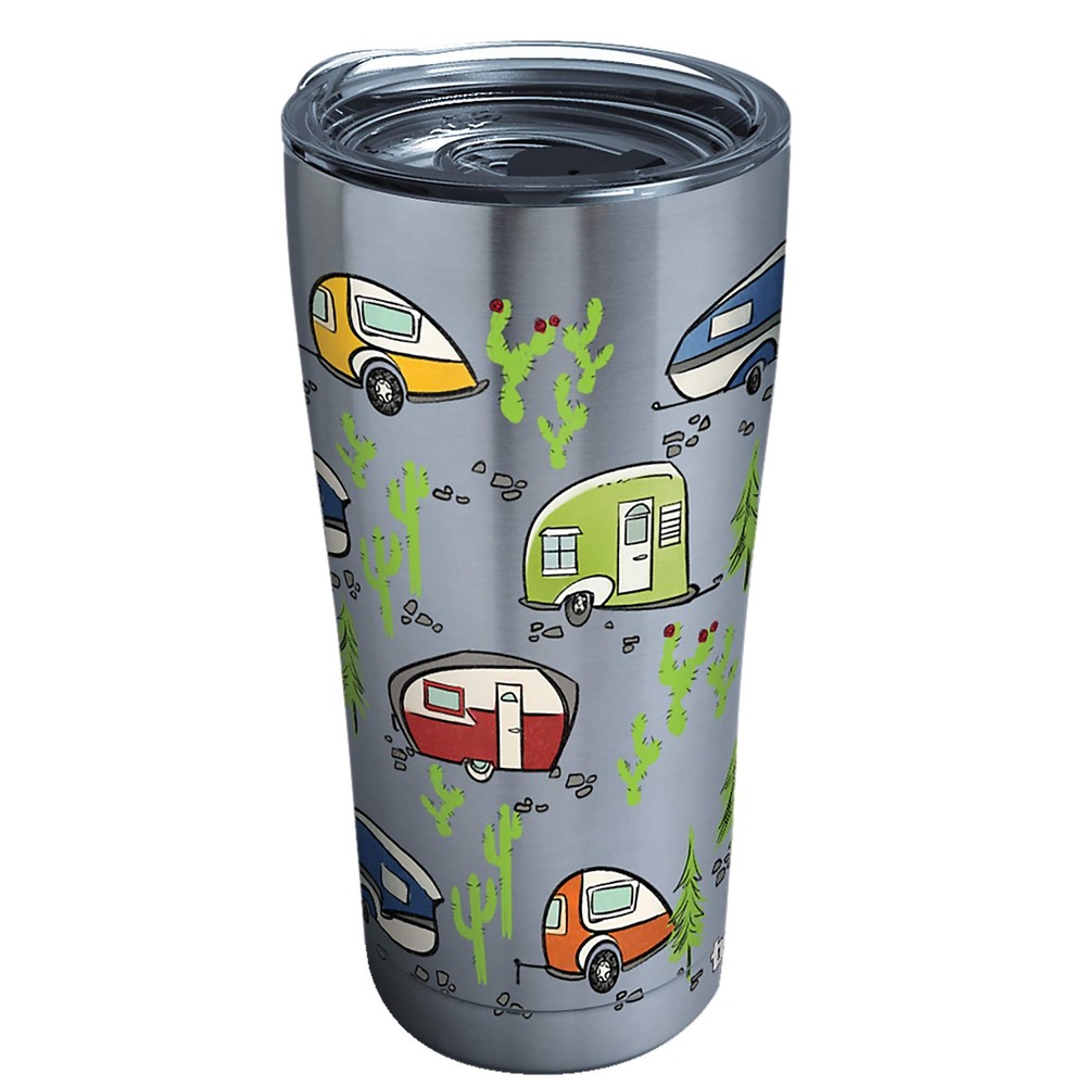 Tervis Retro Camping Triple Walled Insulated Tumbler Travel Cup Keeps Drinks ...