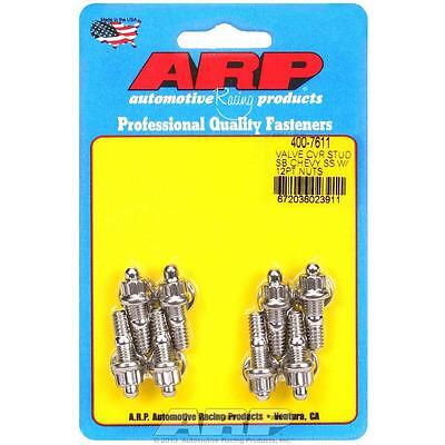 Arp 400-7611, Set of 8 Polished Stainless Steel S/S Valve Cover Stud Kit 12Pt. (