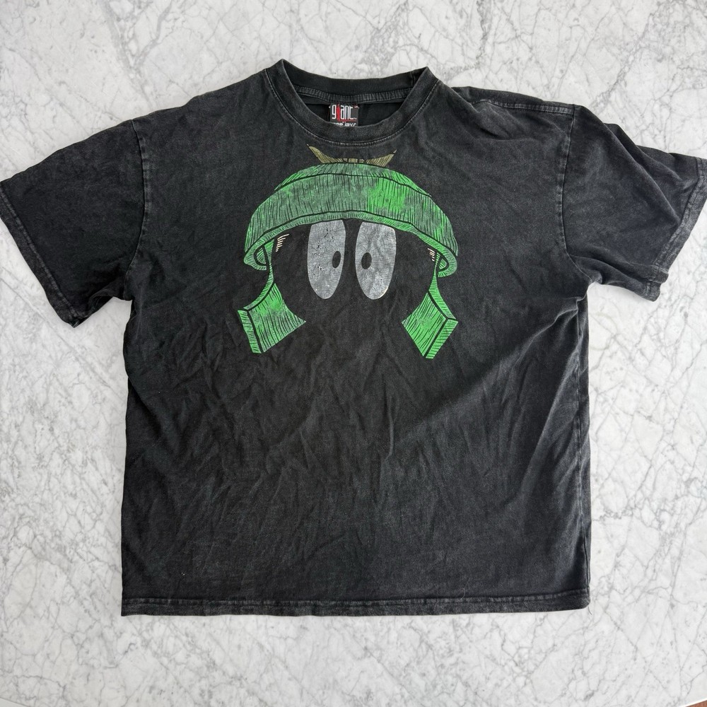 Vintage 90s Marvin the Martian T-Shirt Giant Tag Made In USA Looney Tunes - XL
