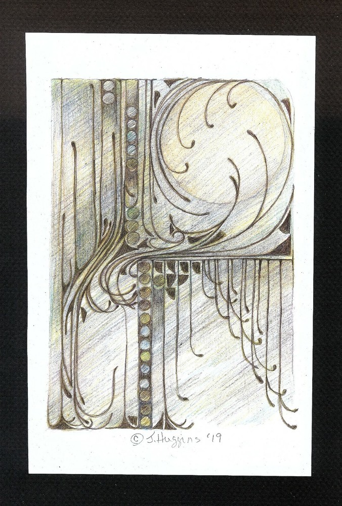 Abstract Pencil Drawing 