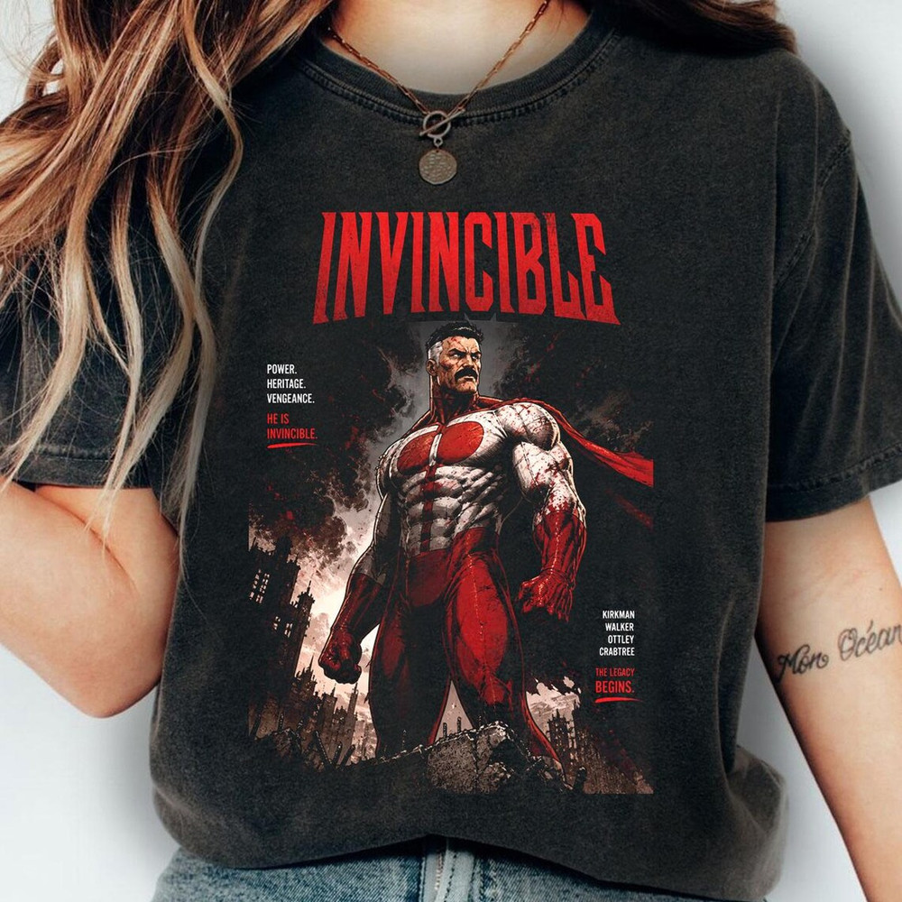 Vintage Omni Man Invincible Season 4 Graphic T-Shirt