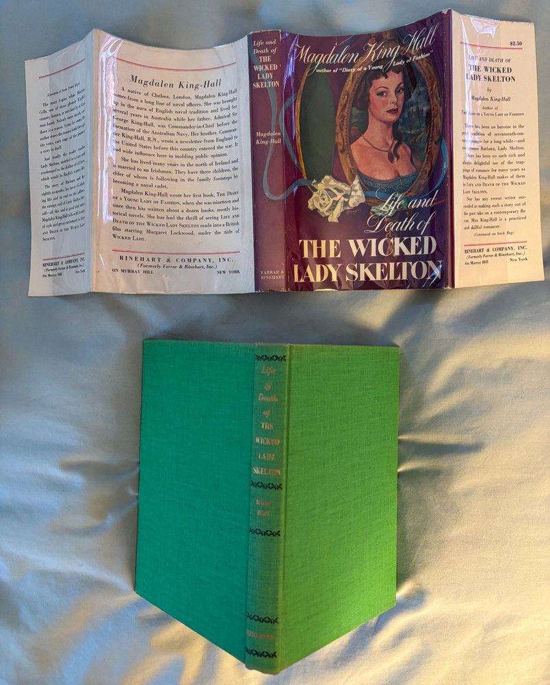 The Wicked Lady - US First Edition movie tie-in DJ VG++ 1946 Margaret Lockwood