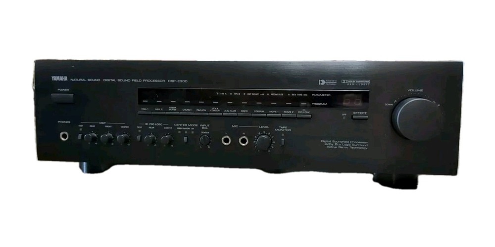 Yamaha DSP-E300 5.1 Digital Sound Field Processor without Remote