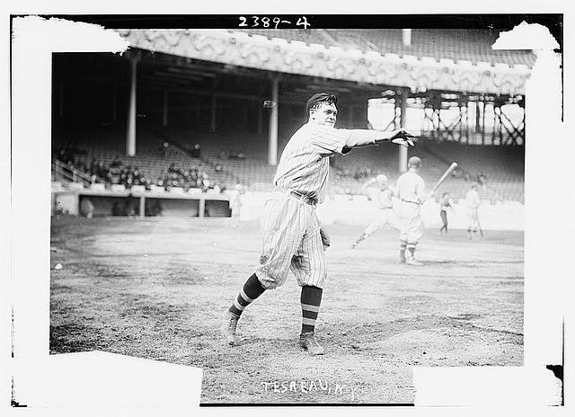 Photo:Jeff Tesreau New York Giants 1912 Baseball Pitcher Polo Grounds