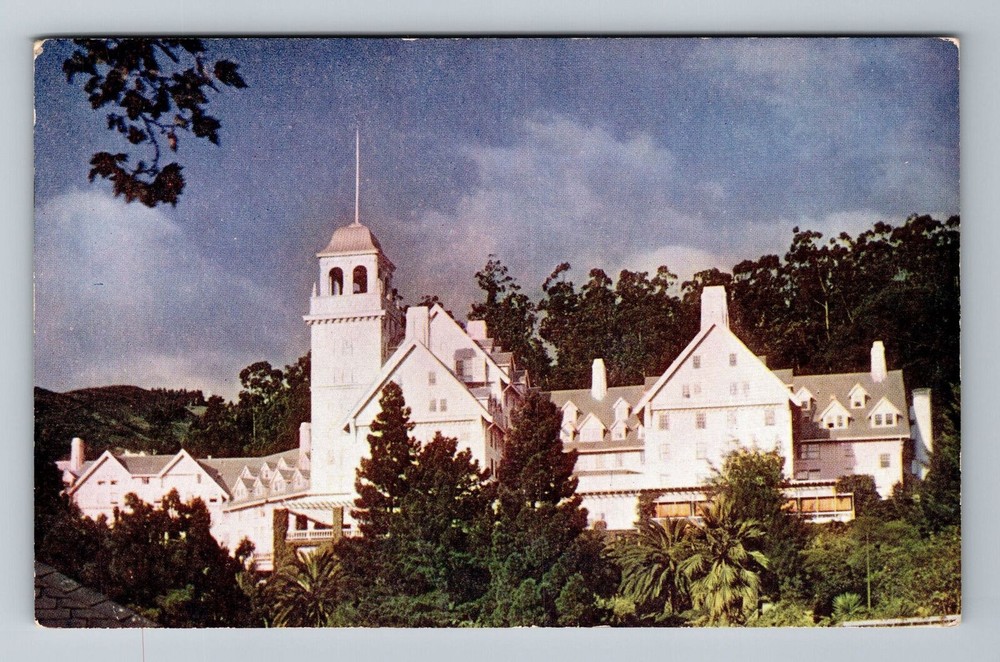 Berkeley CA-California, Claremont Hotel, Advertising, Vintage Postcard