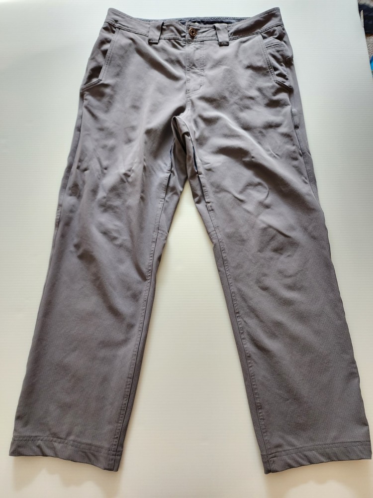 Lululemon Work To Play Pant Men's 36X29.5*  Gray Technical Commuter Stretch Golf