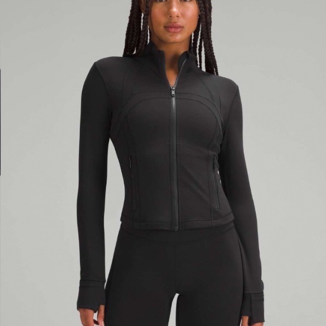 LULULEMON Define Cropped Jacket In Black Size 14