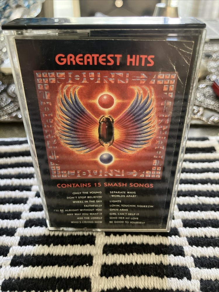 journey greatest hits cassette 1988