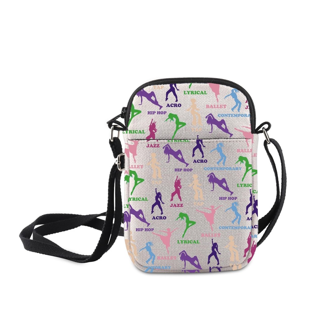 MNIGIU Dance Lover Crossbody Bag for Dancing Queen Shoulder Purse Gift