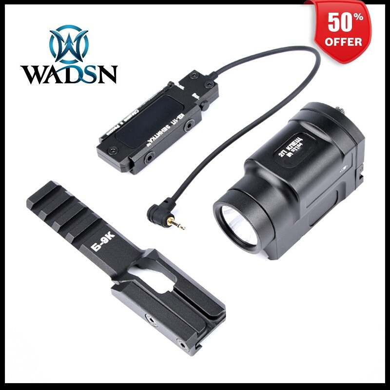 Zentic KLESCH-2P Tactical Flashlight High-Power LED Metal Lamp for Airsoft