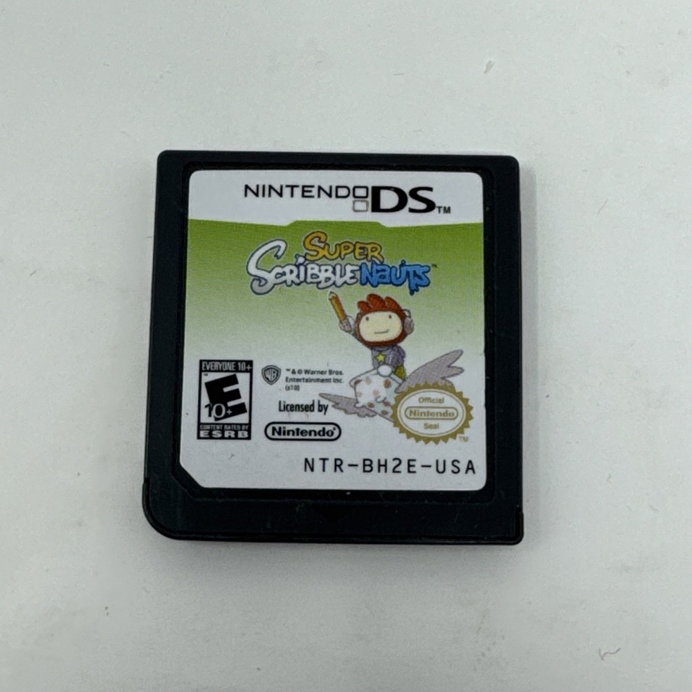 Super Scribblenauts (Nintendo DS NDS) Original Game