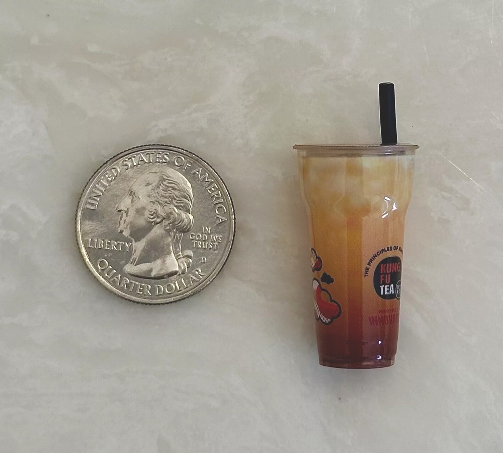 New FOODIE Series 2 Mini Brands KUNG FU TEA Winter Melon Zuru Surprise Miniature