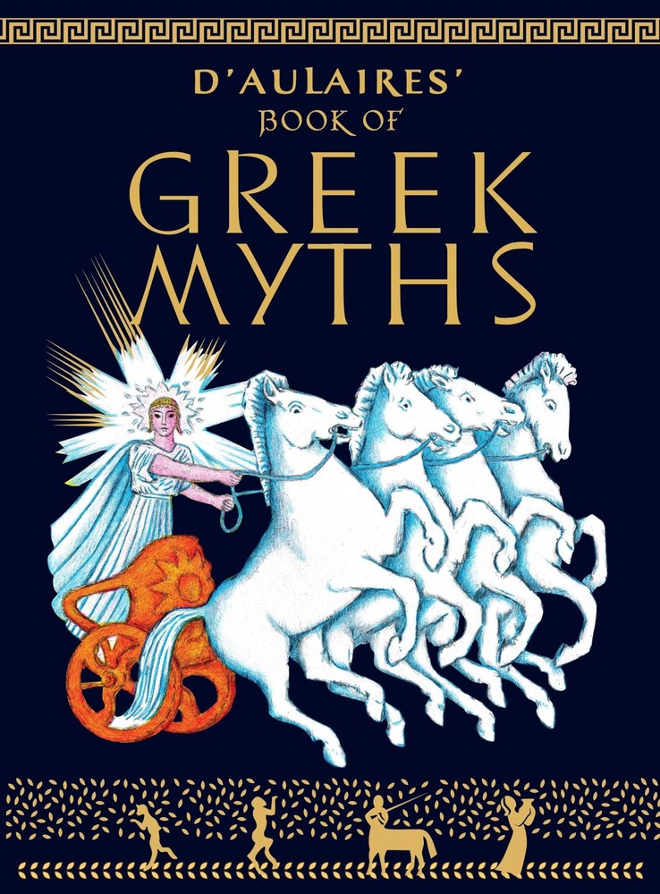 D'Aulaires' Book of Greek Myths Black