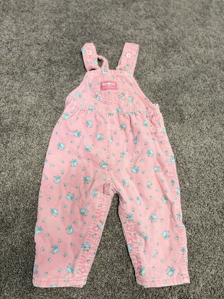 Vintage Oshkosh Overalls Pink
