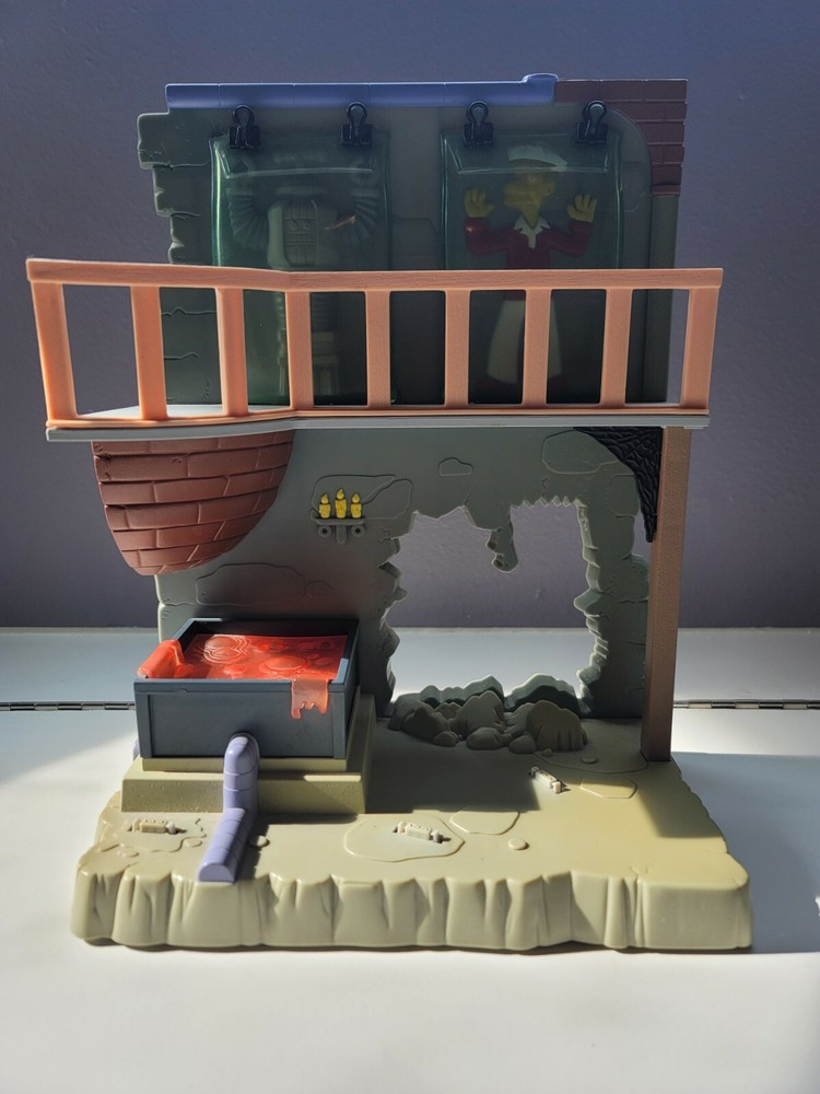 Playmates Toys The Simpsons Collectors Lair Collectable Playset Free Shipping!!!