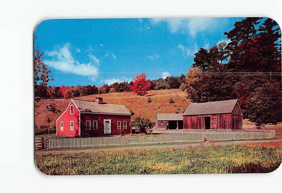 Postcard Lippitt Homestead Farmers Museum Cooperstown New York USA