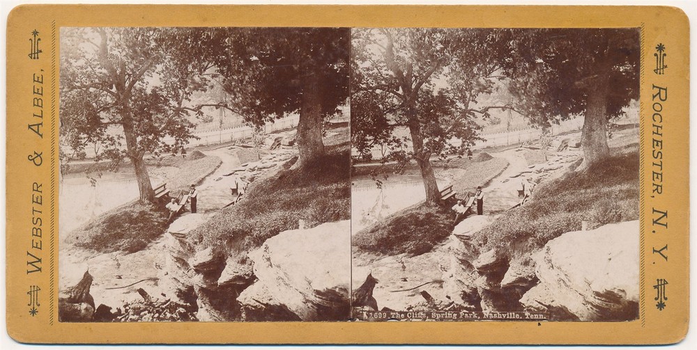 TENNESSEE SV - Nashville - Spring Park - Webster & Albee 1890s