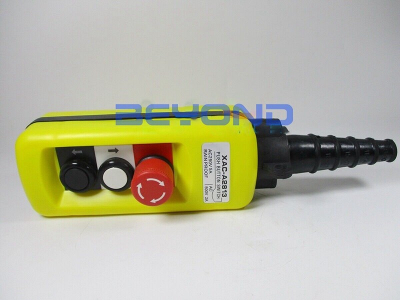 1PC New XAC-A2813 Pendant Control Stations Crane 2 Phbutton Switch