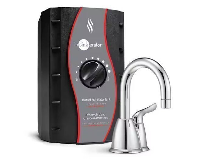 InSinkErator® Invite HOT150 Instant HOT WATER DISPENCER System H-HOT150C-SS CR