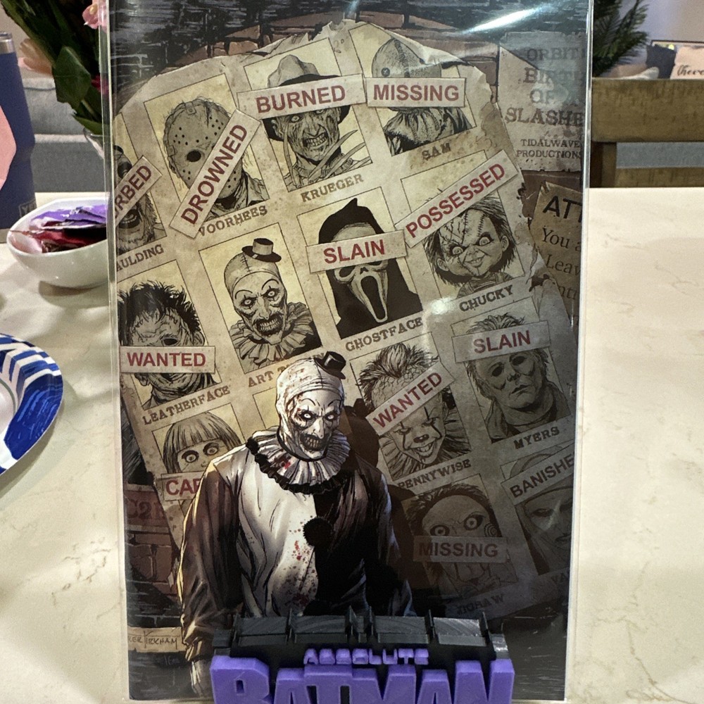 Birth of A Slasher #1 - Tyler Kirkham VIRGIN Art Clown LTD 250 C2E2 2026 NM+