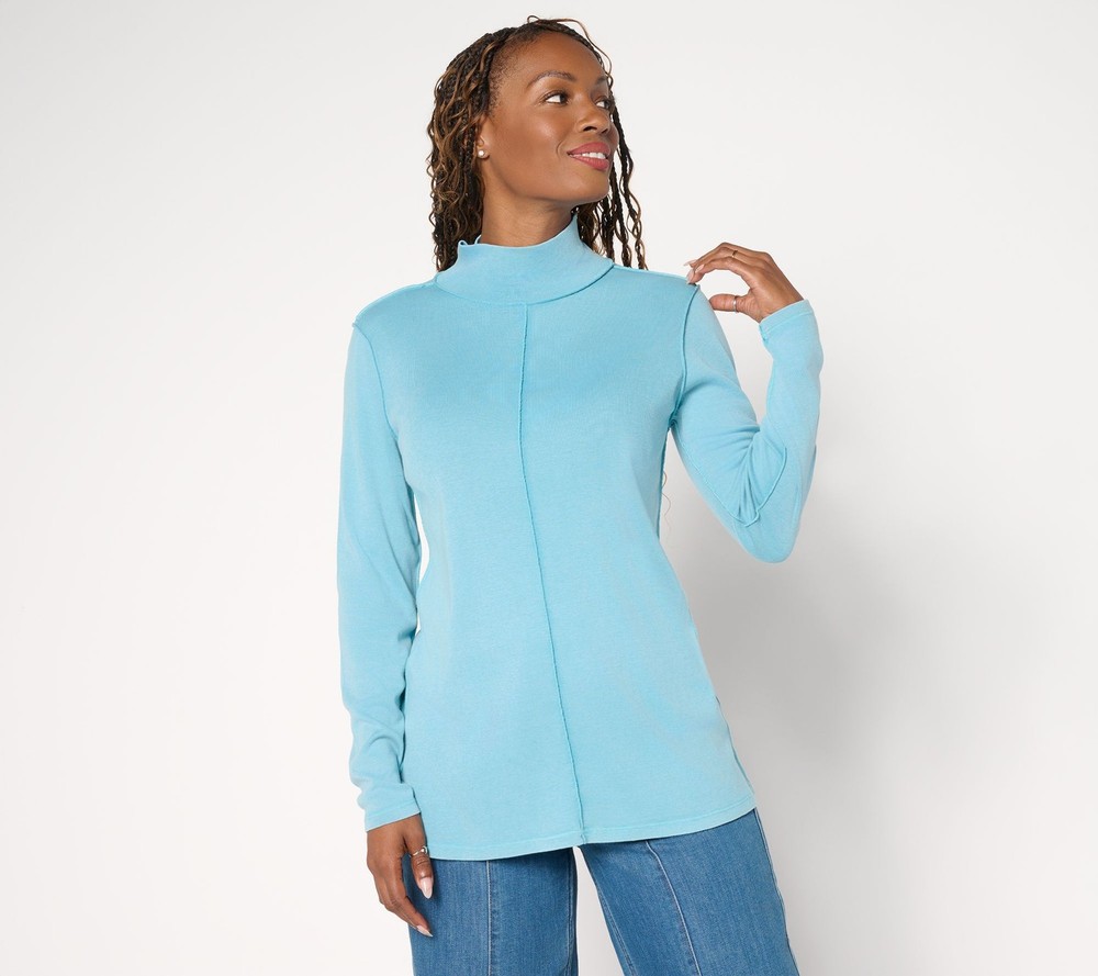 LOGO by Lori Goldstein Women's Top Sz XL Make Your Selection: Blue A730153
