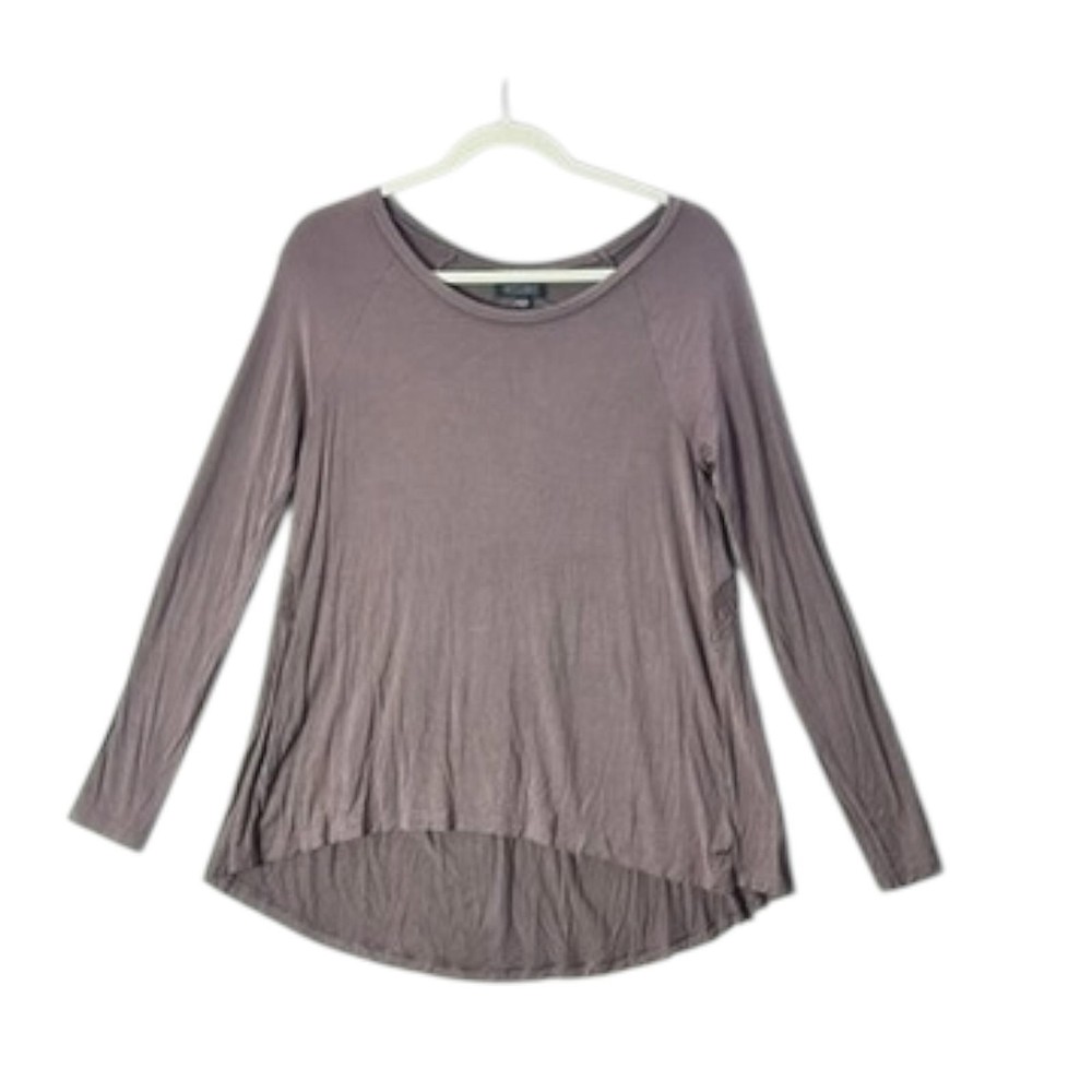 American Eagle Soft & Sexy Long Sleeve Tee Purple Women's Size Small
