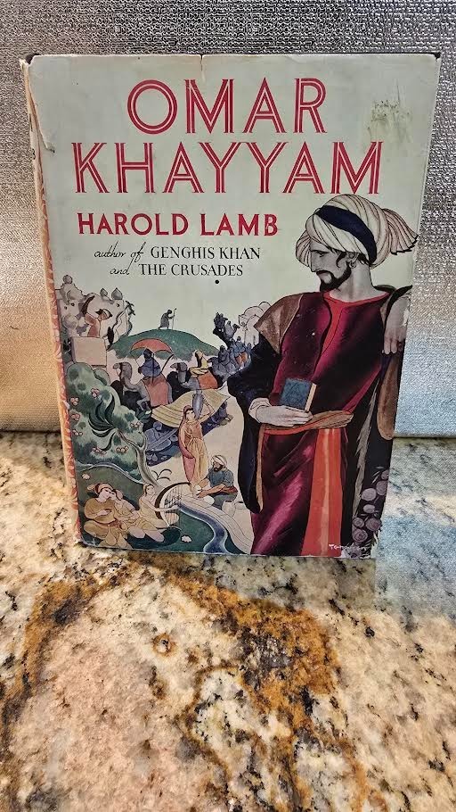 Super Rare 1934 Omar Khayyam by Harold Lamb, 1st Edition, HC & DJ