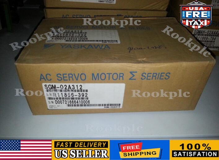 1PC Yaskawa SGM-02A312 AC SERVO MOTOR SGM02A312 New In Box Expedited Shipping