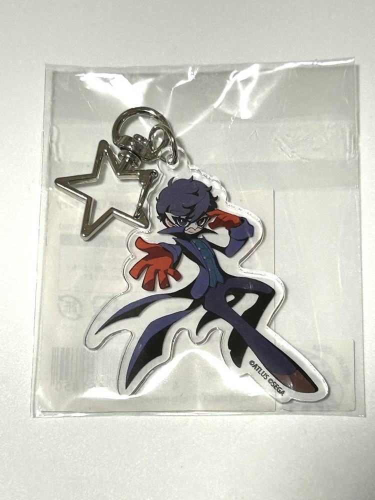 Persona 5 Tactica Tokyo Tower Acrylic Keychain Main Character Joker