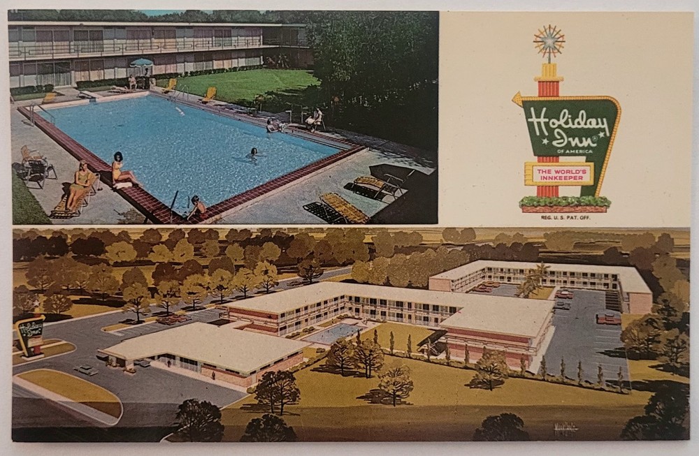 26118A1 Chrome 5.5 x 3.5 Holiday Inn Orlando Florida