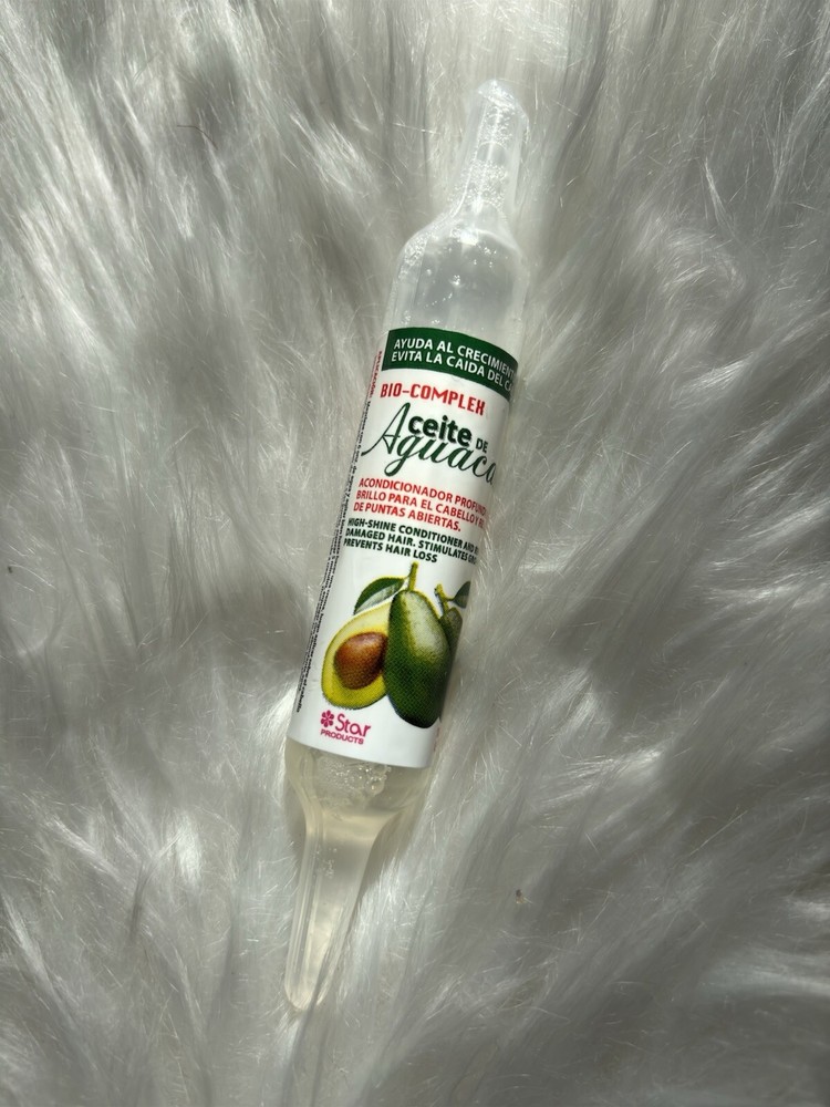 BIO COMPLEX ACEITE DE AQUACATE STAR PRODUCTS AVOCADO OIL( 1 AMPOULES)0.61Oz