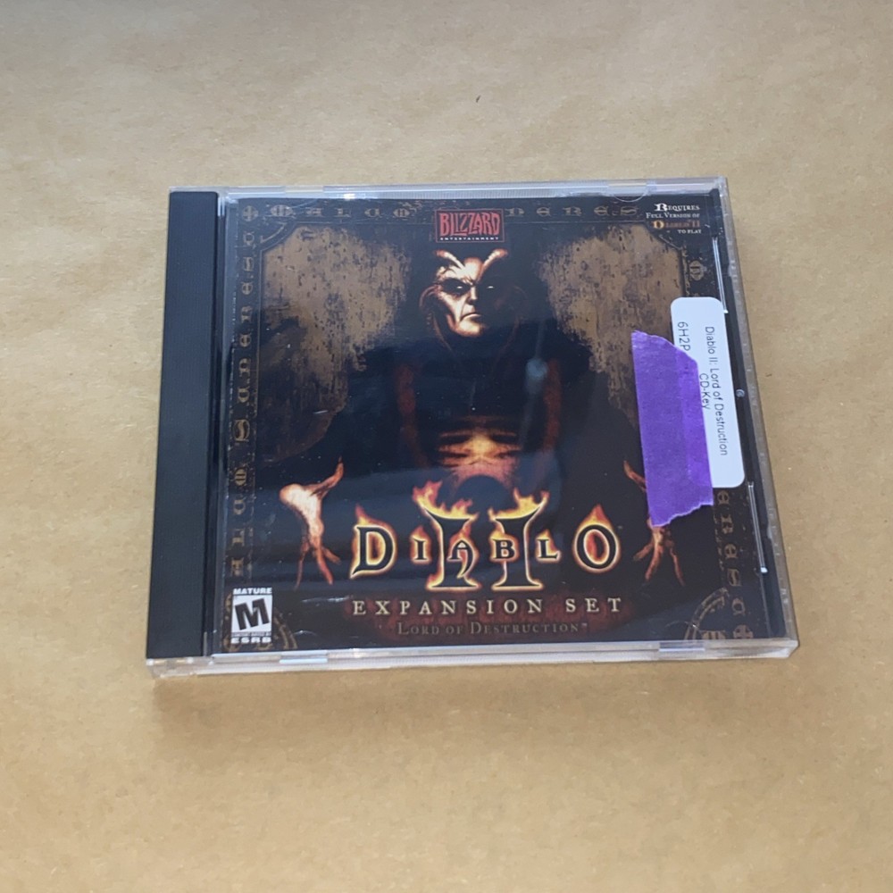 Diablo 2 Expansion Set Lord Of Destruction Blizzard Entertainment PC Game
