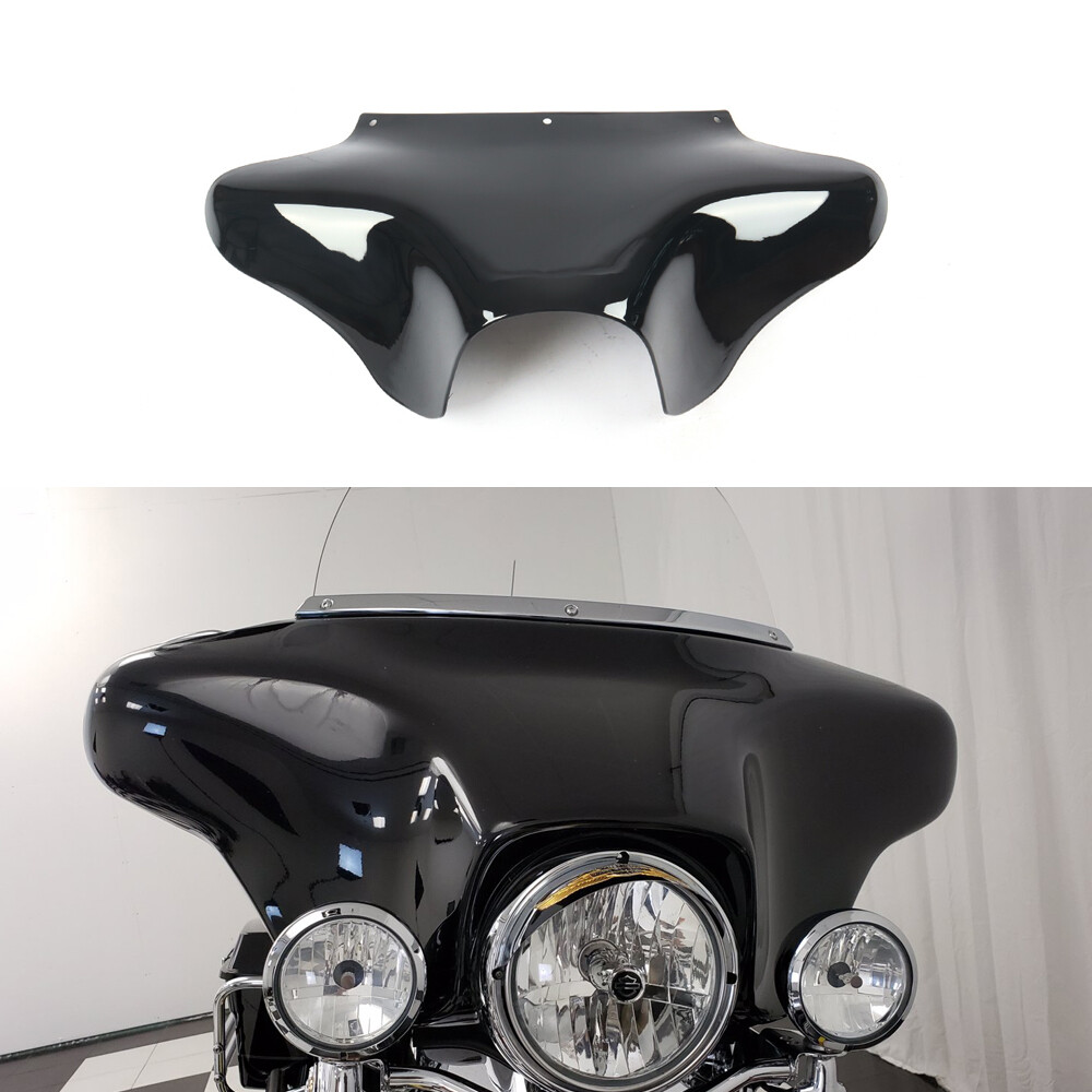 Black Aggressive Batwing Universal Fairing for Harley Softail and Touring Models