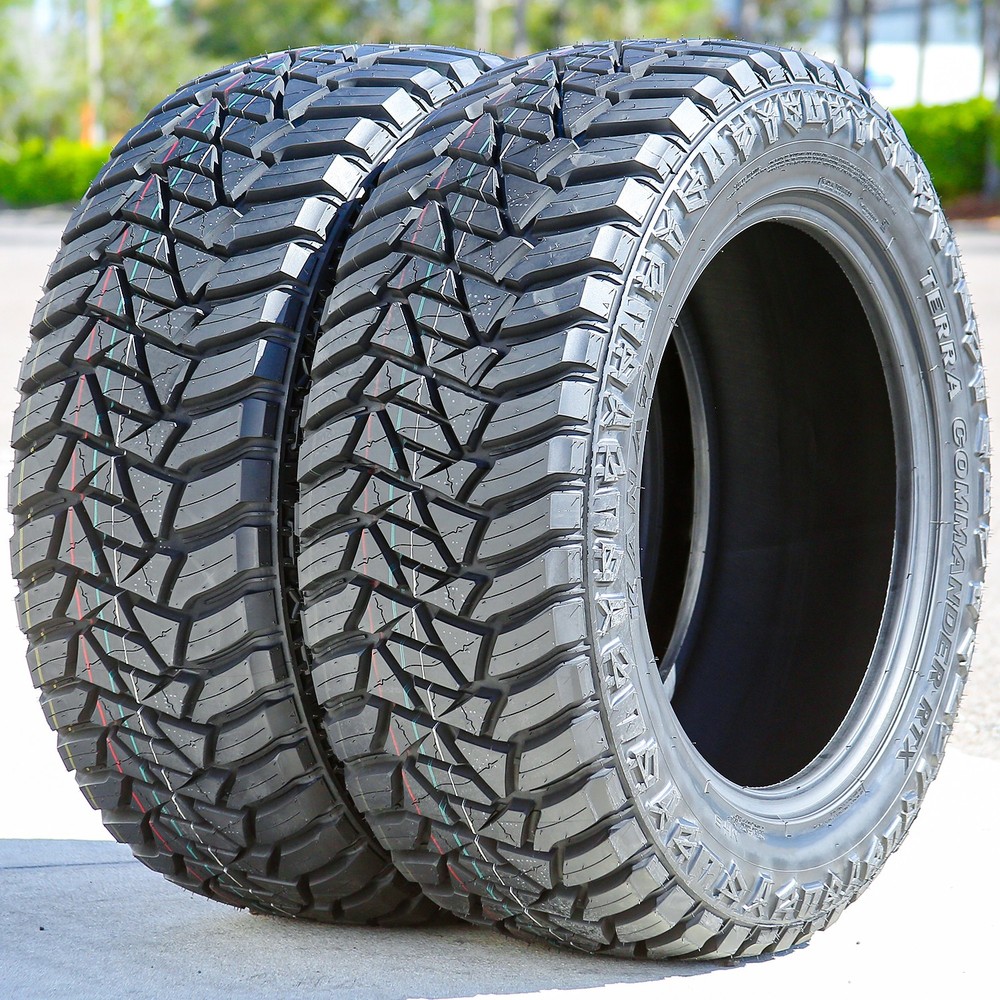 2 Tires Kanati Terra Commander RTX LT 295/60R20 Load E 10 Ply R/T Rugged Terrain