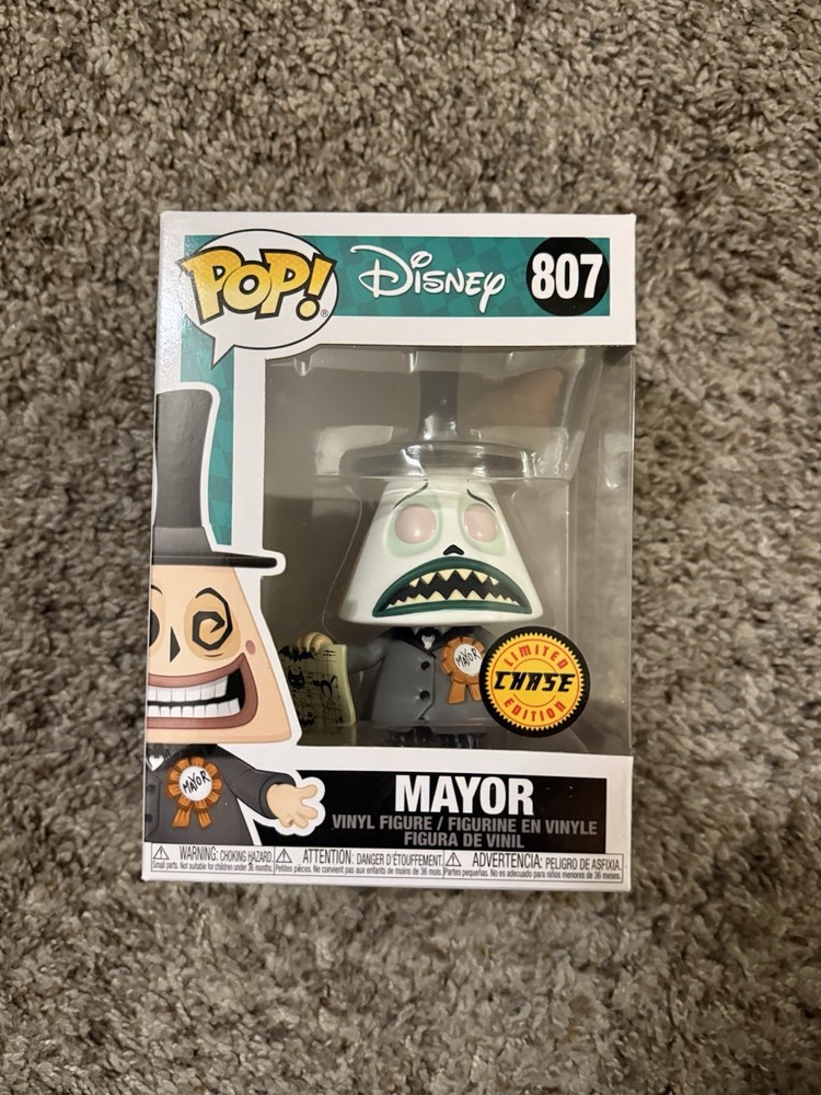Funko Pop! Disney: Nightmare Before Christmas - Mayor #807 Limited Chase Edition