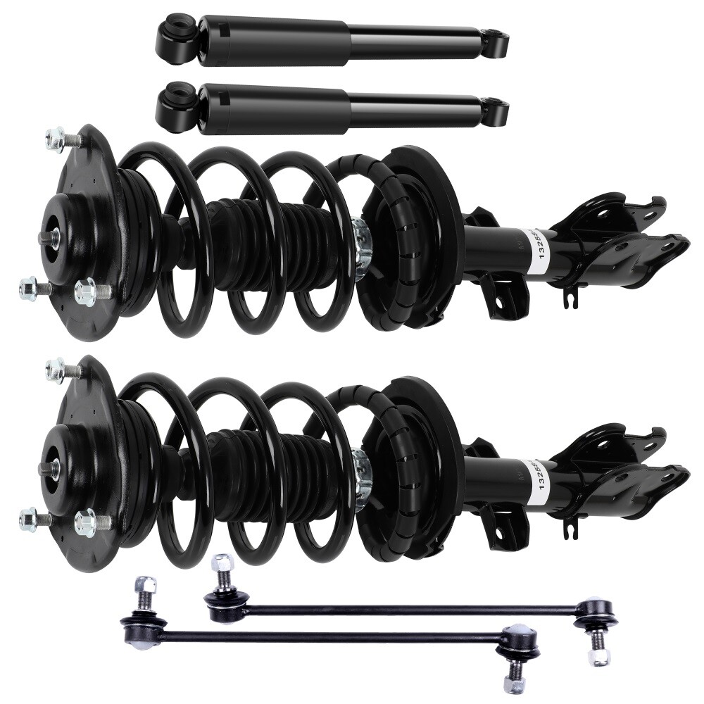 For Kia Sorento 2011-2013 Front Struts Rear Shock Absorbers Sway Bars Link Kit