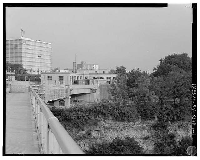 Niagara Falls Ontario Canada Rainbow Bridge Toll Plaza 1960s Inspection Office