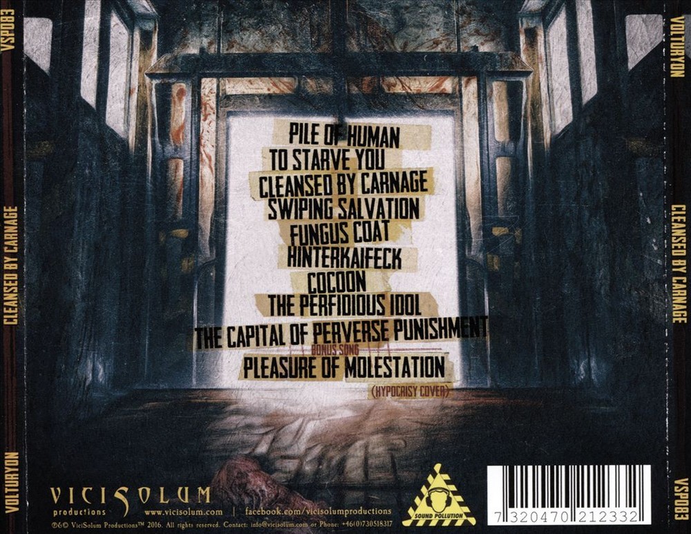 VOLTURYON CLEANSED BY CARNAGE NEW CD