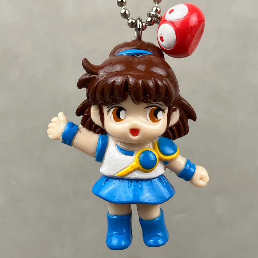 1995 Banpresto Puyo Puyo Arle Nadja Swing Mascot Keychain Figure Japan Import