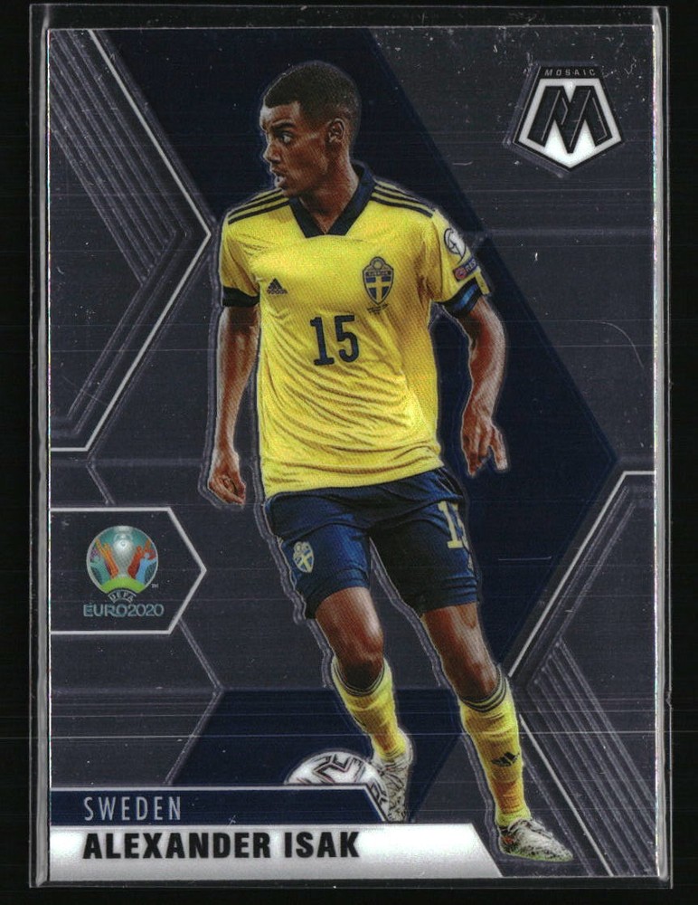 Alexander Isak 2021 Panini Mosaic UEFA Euro Sweden #174 Soccer Card